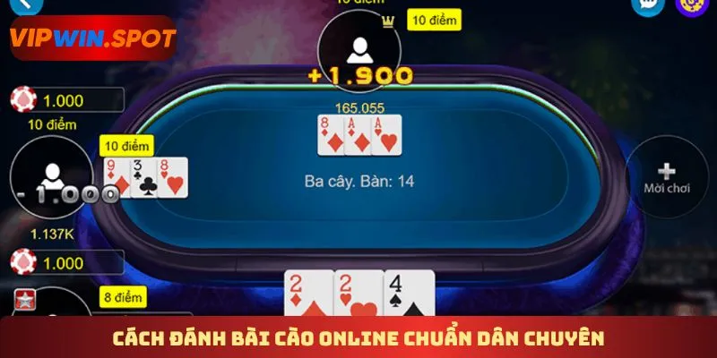 Cách đánh bài cào online chuẩn dân chuyên