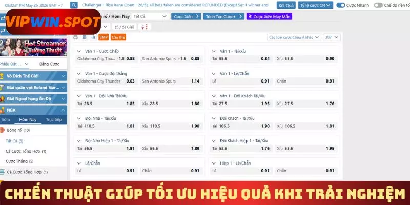 Chiến thuật giúp tối ưu hiệu quả khi trải nghiệm