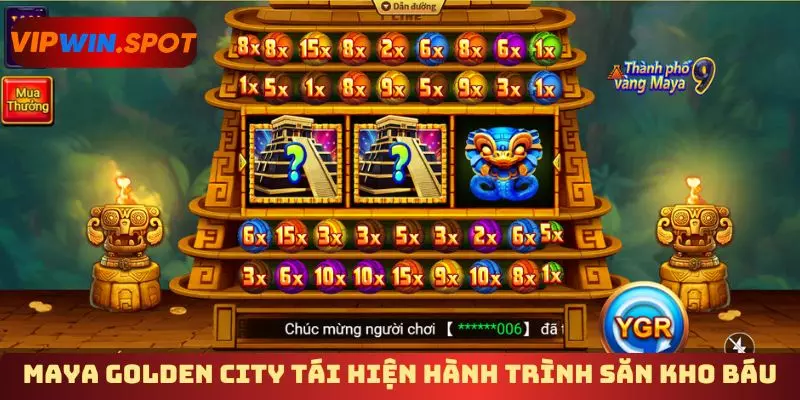 Maya Golden City tái hiện hành trình săn kho báu